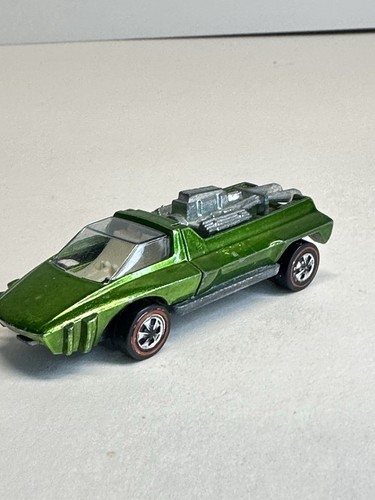 Trasportatore peloso verde chiaro 1969 Redline Hot Wheels Mattel vintage - Foto 9 di 24
