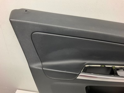 10-16 Volvo XC60 Left Front Door Panel Off Black Leather 39820021