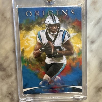 Panini 2021 Origins D.J. Moore Panthers Gold Parallel Serial Numbered /10 #15