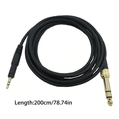 2m Audio Anschlusskabel für Sennheiser HD559 HD560S HD569 HD579 HD598 HD599 ...