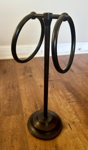 Metal Towel Ring Stand Holder