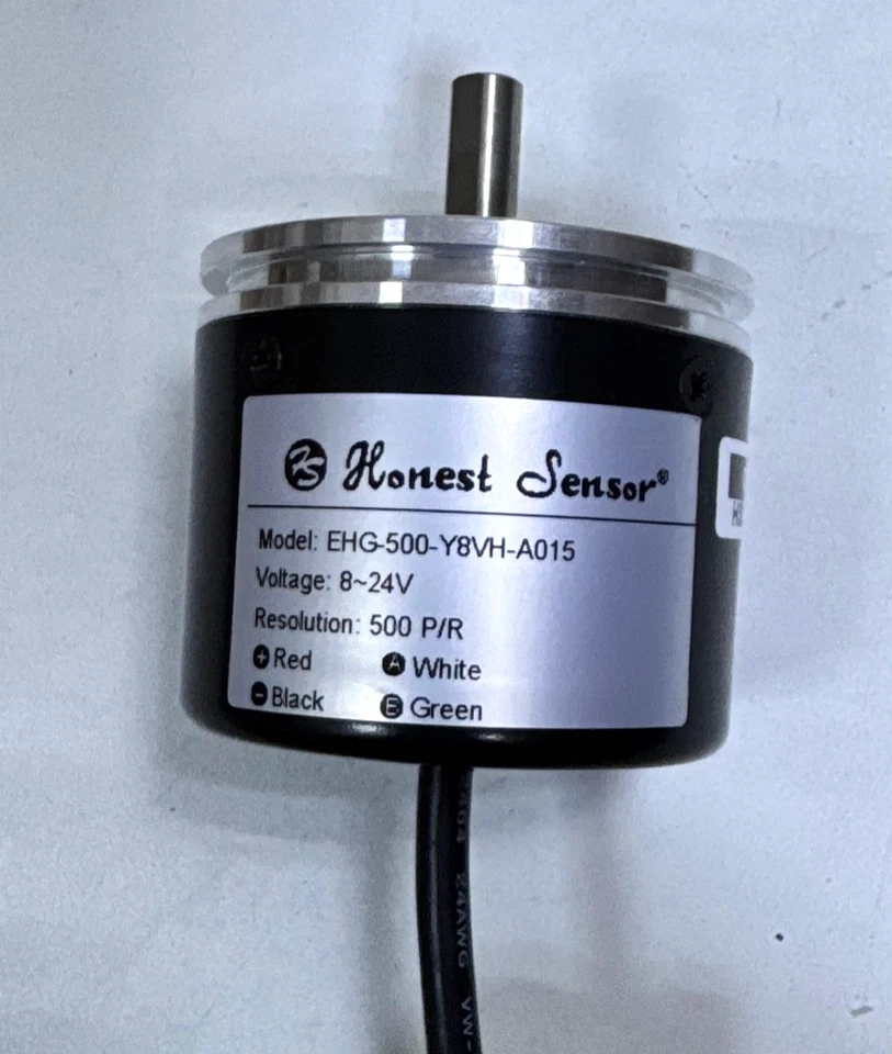 Honest Sensor  EHG-500-Y8VH-A015 Incremental Rotary Encoder | 500 P/R | 8–24V DC - Image 3 of 4