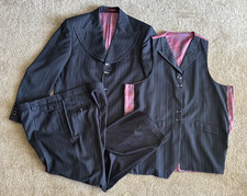 Valentino Ferrel 3 piece suite made in Italy Jacket Vest Pants Set