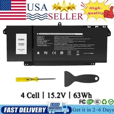 LOT 7FMXV Battery For Dell Latitude 5320 7320 7420 7520 9JM71 TN2GY 4M1JN 63Wh