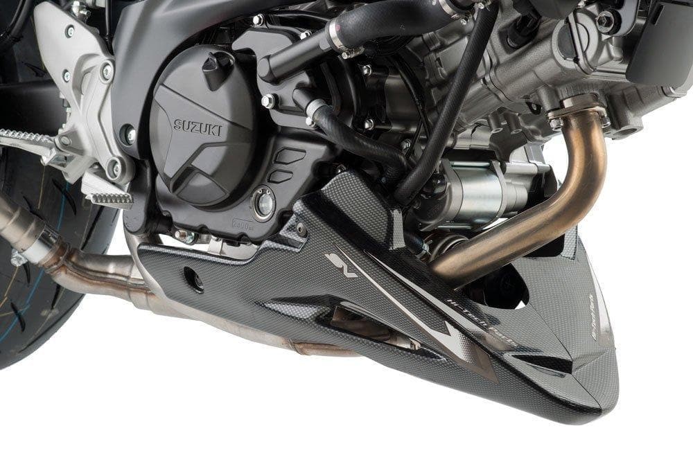 Puig Belly Pan | Carbon Look | Suzuki SV650/S/X
