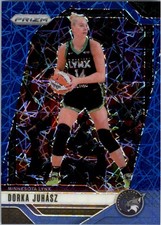 2024 Panini Prizm WNBA Prizms Blue Velocity #123 Dorka Juhasz - BSK