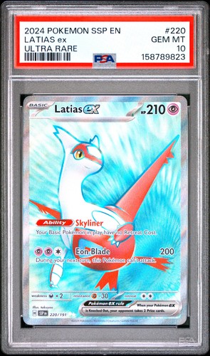 Latias ex graded PSA 10 for sale on eBay