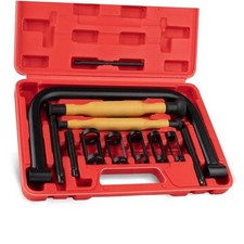 Valve Spring Compressor Set, 12PCS Valve Spring Clamp Removal Tool with Valve