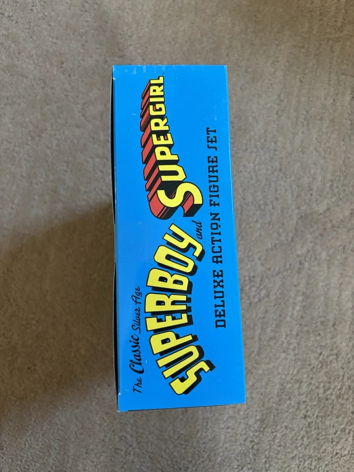 Juego de figuras de acción de lujo #11537 DC Direct Silver Age SUPERBOY SUPERGIRL KRYPTO Foto 3 de 4