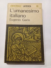 Libro L'umanesimo Italiano UL3 Edizioni Laterza