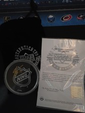 Eeli Tolvanen Autographed NHL Logo Puck Upper Deck COA