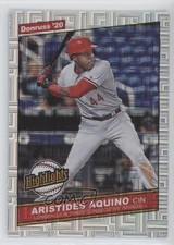 2020 Panini Donruss Highlights Vector Aristides Aquino #H-8 06z2