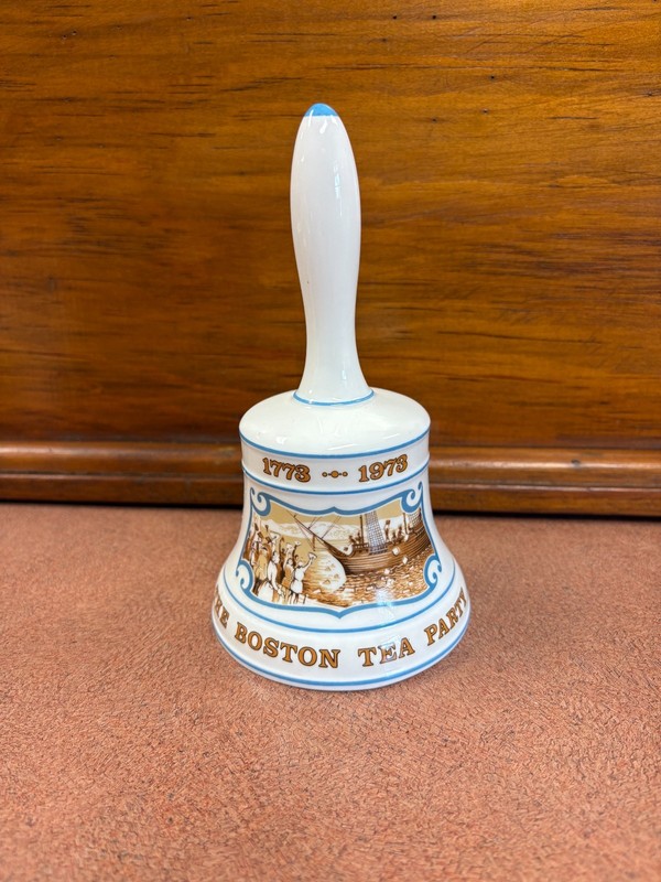 Hammersley Fine Bone China "The Boston Tea Party" Bell, 1773-1973