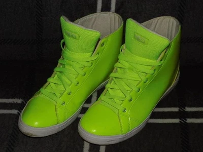 Adidas Neo Hi Sneaker Sleek Series neon gelb Gr. 42 - Bild 1 von 4
