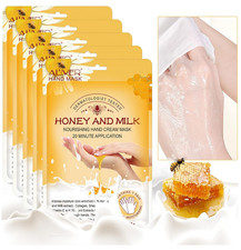 5 Pairs Hand Mask Gloves, Moisturizing  Repairing Treatment for Extra Dry  Rou