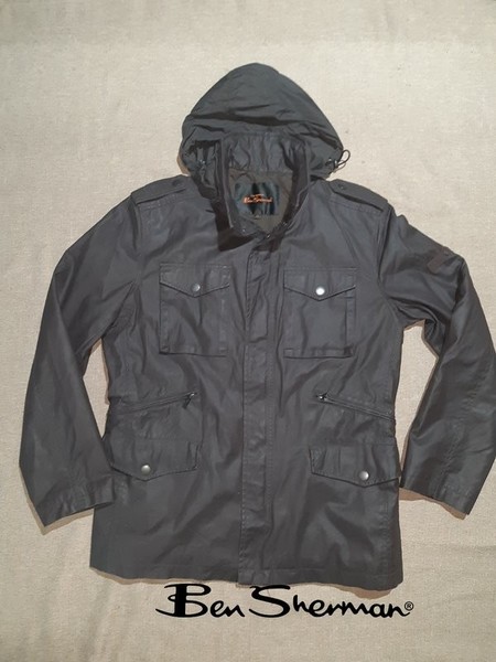 Men Ben Sherman Jacket Purple Cotton 38 / M / 46