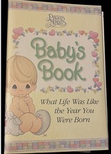 Brand New Vintage Precious Moments "Baby's Book" for recording life events