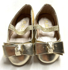 Girl's PLACE Gold Mary Jane Shoes- Size 4