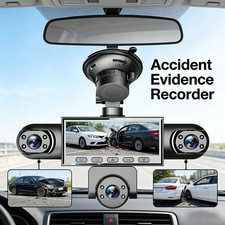 for dashcam with 4K for ultra HD Video 360 Degree Panoramic View and IPS Touch