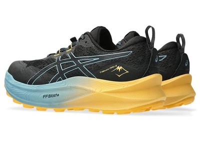 ASICS Men's Trabuco Max 2 Running Shoes Size 14 US/13 UK Black/GRIS Blue