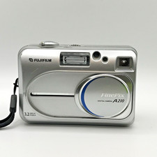 Fujifilm FinePix A210 Digital Camera 3.2MP Silver - Good Working Condition