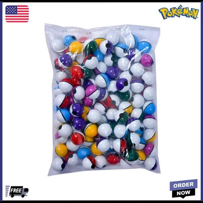 100 Ball (3cm) Pokemon Pokeball Toy Figurines Mini Figure Toys Pocket Monster