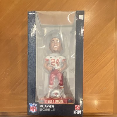 FOCO Kansas City Chiefs NFL Skyy Moore Player Bobblehead Figure Red/White