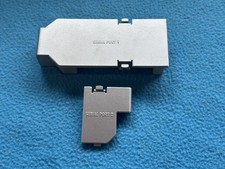 Nintendo Gamecube OEM Replacement Console Ports Slot Cover Set - Silver