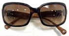 Coach Amelia Brown Tortoise Sunglasses With Case & COA — photo 5
