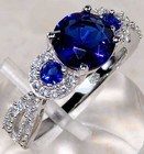 2CT Heat Treated Kyanite 925 Sterling Silver Ring Jewelry Sz 8 L1-1 — photo 2