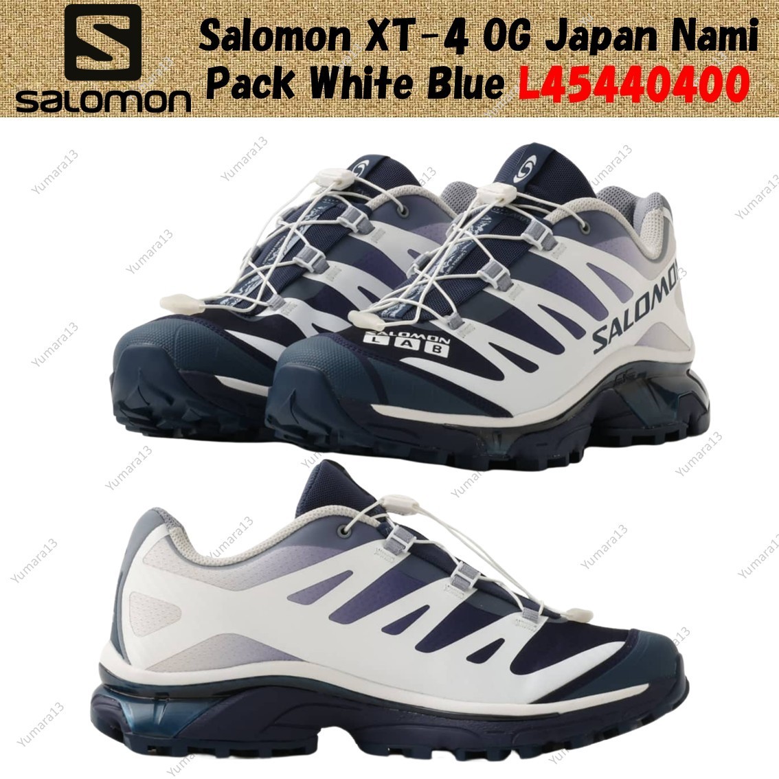 Salomon XT-4 OG Japan Nami Pack White Blue L45440400 Men's Size | eBay