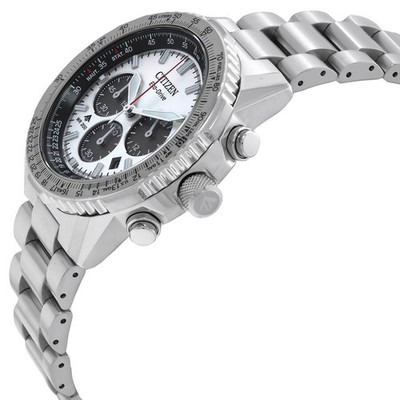 Citizen Men's Promaster Navihawk Chronograph Silver Dial Watch