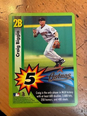 2007 MLB Trade Up Board Game Trading Card - Craig Biggio