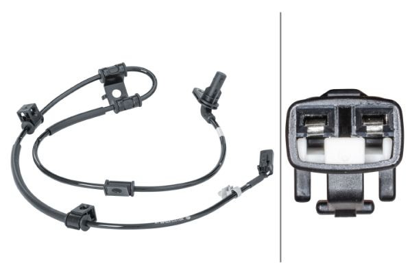 Sensor Raddrehzahl Vorne Links Hella 6PU 012 679 691 FÜR Hyundai ABS Sensor-image