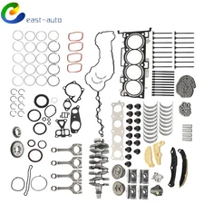 For KIA G4KC 11-20 2.4L Engine Overhaul Rebuild Kit w/Crankshaft Rods Timing Kit