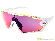 Oakley Jawbreaker Tour de France Sunglasses OO9290-2731 Matte White/Prizm Road