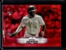 2025 Topps Stadium Club Adael Amador RC Red Foil Rookie #41 Rockies