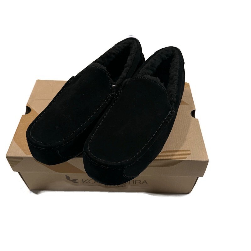 Koolaburra by UGG Mens 12 Tipton Black Suede Faux Fur Lined  display picture 3
