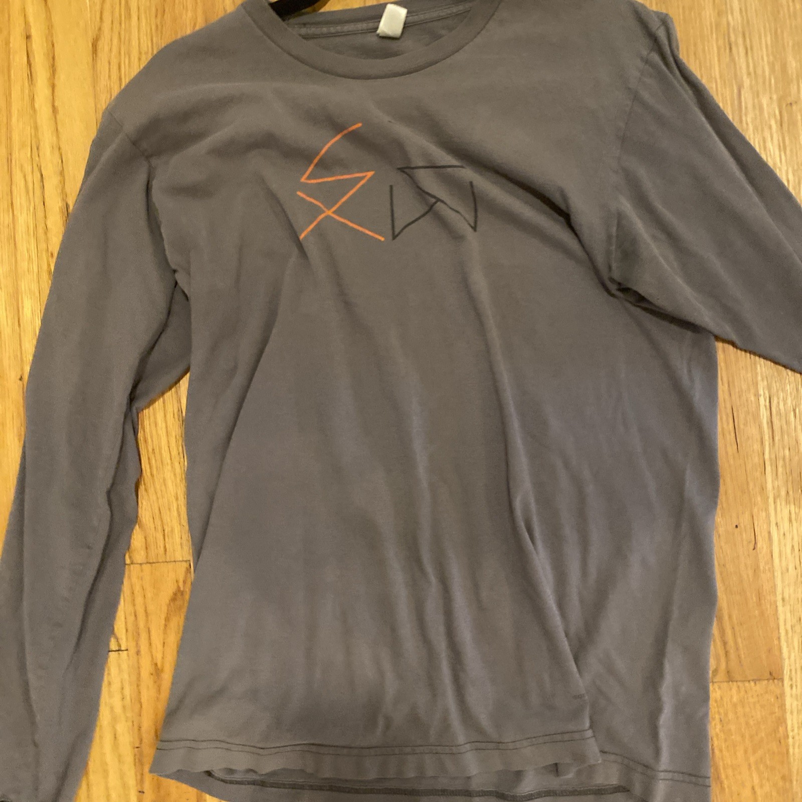 Mystery Bramd Vintage Shirt Long Sleeve Thrifted Niche Y2K