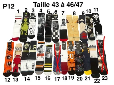 Chaussettes Stances partie 1 Taille L soit 43 - 46/47 UE - Photo 1/4