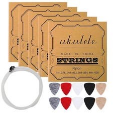 Ukulele Replace Strings Kit 5 Set Repair Accessory Ukulele Playing