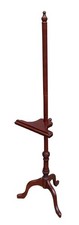 Vintage Cherry Wood Easel: Adjustable Tripod Painting Display