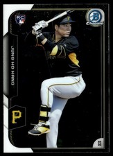 2015 Bowman Chrome Jung Ho Kang Rookie Pittsburgh Pirates #189