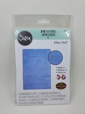 SI1 Sizzix 3D Textured Impressions A6 Embossing Folder Silverware 666047