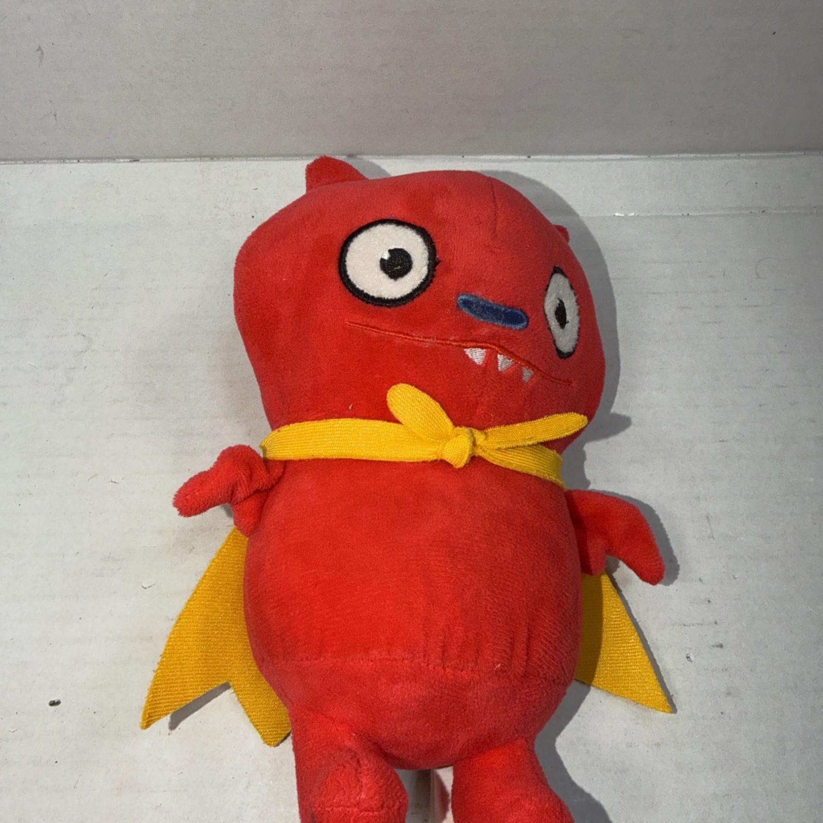Red Lucky Bat Plush 12" Vampire Cape Plush Stuffed Animal To