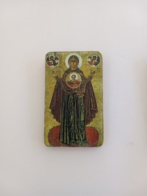 Orans of Yaroslavl Orthodox Christian Wooden Icon | Handmade Miniature