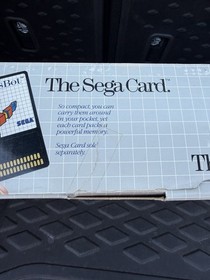 The Sega Base Master System with Box & Accessories
