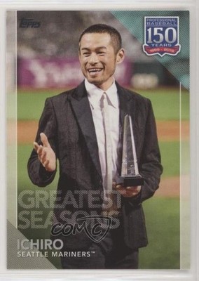 2019 Topps 150 Years of Professional Baseball Greatest Seasons Ichiro Suzuki 9qk