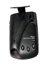 Whistler 1540 Radar Detector w/ Mount Untested No Power Cord