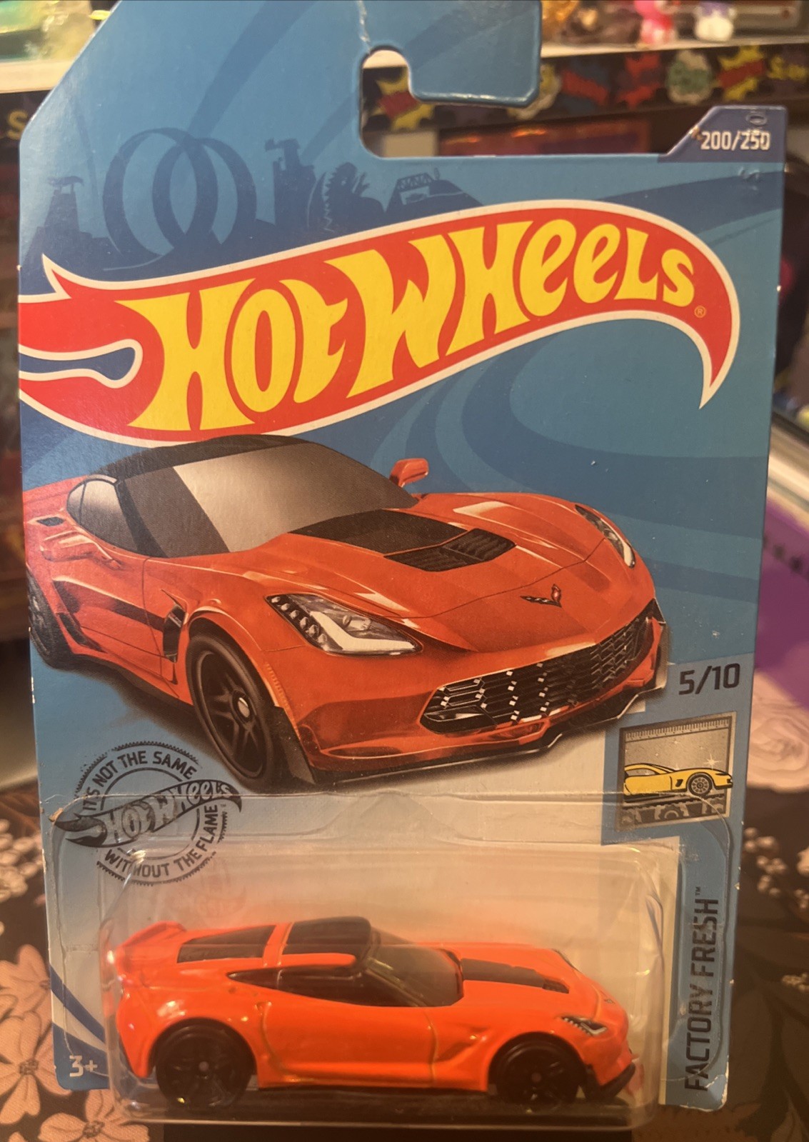 Hot Wheels 2020 HW Factory Fresh 5/10 Orange Corvette C7 Z06 200/250